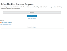 Tablet Screenshot of jhusummer.blogspot.com