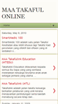 Mobile Screenshot of on9takaful.blogspot.com