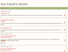 Tablet Screenshot of on9takaful.blogspot.com