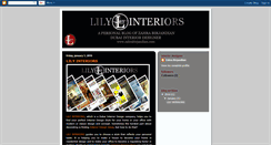 Desktop Screenshot of lilyinteriors.blogspot.com