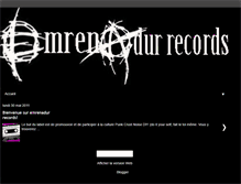 Tablet Screenshot of emrenadurrecords.blogspot.com