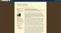 Desktop Screenshot of fzephyrus.blogspot.com