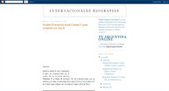 Desktop Screenshot of internacionalesbiografias.blogspot.com
