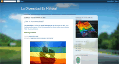 Desktop Screenshot of ladiversidadesnatural.blogspot.com