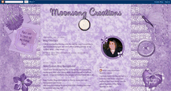 Desktop Screenshot of moonsongcreations.blogspot.com