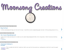 Tablet Screenshot of moonsongcreations.blogspot.com