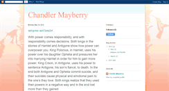 Desktop Screenshot of chandlermayberry.blogspot.com
