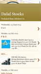 Mobile Screenshot of dalalstocks.blogspot.com