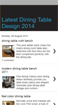 Mobile Screenshot of diningtabledesignss.blogspot.com
