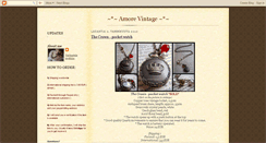 Desktop Screenshot of amore-vintage.blogspot.com