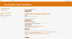 Desktop Screenshot of cvescudero.blogspot.com