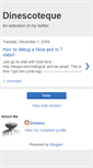 Mobile Screenshot of dinescoteque.blogspot.com