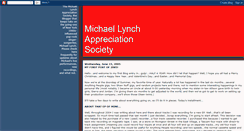 Desktop Screenshot of michaellynch.blogspot.com