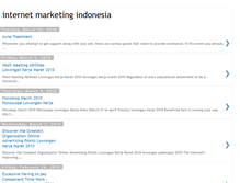 Tablet Screenshot of einternetmarketingindonesia.blogspot.com