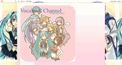 Desktop Screenshot of channelvocaloid.blogspot.com