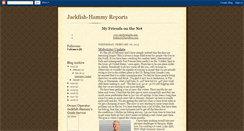 Desktop Screenshot of jackfish-hammy-reports.blogspot.com