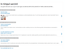 Tablet Screenshot of in-timpul-sarcinii.blogspot.com