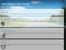 Tablet Screenshot of littlecottageinthecountry.blogspot.com