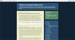 Desktop Screenshot of emergentbaltimore.blogspot.com