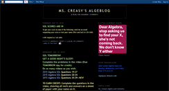 Desktop Screenshot of creaseblog.blogspot.com