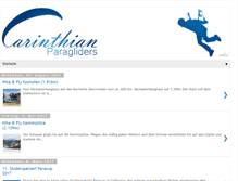 Tablet Screenshot of carinthian-paragliders.blogspot.com