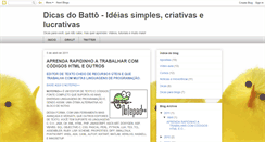 Desktop Screenshot of battosoft.blogspot.com