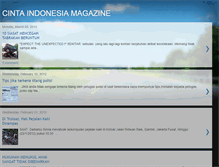 Tablet Screenshot of cintaindonesiamagazine.blogspot.com