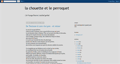 Desktop Screenshot of lachouetteetleperroquet.blogspot.com