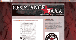 Desktop Screenshot of eaak-resistance.blogspot.com