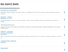 Tablet Screenshot of bigdancingband.blogspot.com