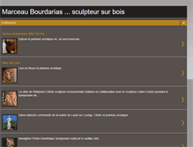 Tablet Screenshot of marborisculpteur.blogspot.com