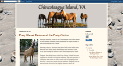 Desktop Screenshot of chincoteague-island.blogspot.com