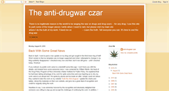 Desktop Screenshot of antidrugwarczar.blogspot.com
