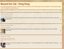 Tablet Screenshot of beyondthecall-hongkong.blogspot.com