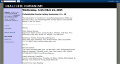 Desktop Screenshot of dialectichumanism.blogspot.com