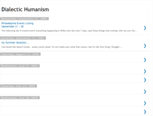 Tablet Screenshot of dialectichumanism.blogspot.com