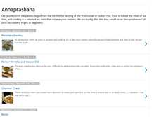 Tablet Screenshot of annaprashana.blogspot.com