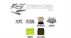 Desktop Screenshot of leathernfeathers.blogspot.com