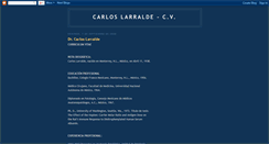 Desktop Screenshot of carloslarralde-cv.blogspot.com