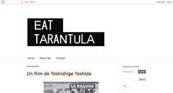 Desktop Screenshot of eattarantula.blogspot.com