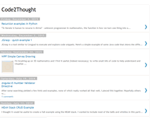 Tablet Screenshot of code2thought.blogspot.com