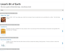 Tablet Screenshot of liezelbitofearth.blogspot.com