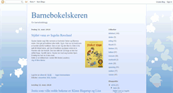 Desktop Screenshot of barnebokelskeren.blogspot.com