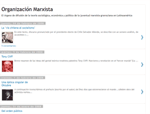 Tablet Screenshot of organizacionmarxista.blogspot.com