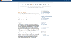 Desktop Screenshot of milliondollarlink.blogspot.com