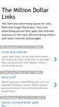 Mobile Screenshot of milliondollarlink.blogspot.com