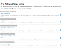 Tablet Screenshot of milliondollarlink.blogspot.com