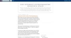 Desktop Screenshot of entrepreneurs-resourceblog.blogspot.com