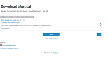 Tablet Screenshot of murotaldownload.blogspot.com