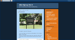 Desktop Screenshot of mbahighwaypart-two.blogspot.com